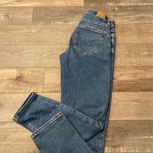 NEW American Eagle Mom Jeans size 0 dark wash